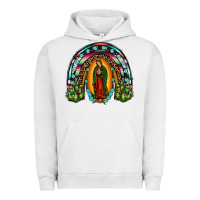 Pigment Lunar Rock our lady of guadalupe rainbow Urban Hoodie - JahusDesignShop