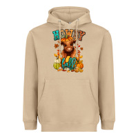Mushroom Hay there Fall pumpkin heifer Heavyweight Hoodie - RanaPortraitStore