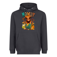 Smoke Hay there Fall pumpkin heifer Heavyweight Hoodie - RanaPortraitStore