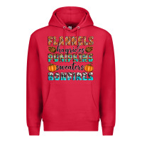 Cardinal Flannels Hayrides Pumpkins Sweaters Bonfires Premium Hoodie - Artiststas