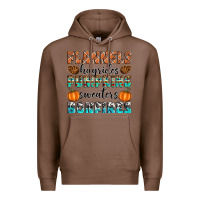 Chestnut Flannels Hayrides Pumpkins Sweaters Bonfires Premium Hoodie - Artiststas