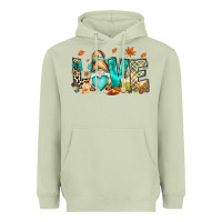 Matcha But i think i love Fall most of all gnome Heavyweight Hoodie - RanaPortraitStore