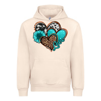 Sandshell love turquoise hearts Urban Hoodie - Jasminsmagicworld