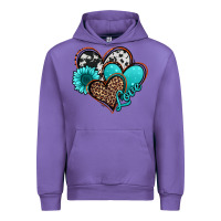 Tulip love turquoise hearts Urban Hoodie - Jasminsmagicworld