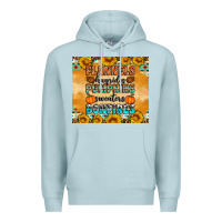 Blue Mist Flannes Hayrides Sweaters Bonfires Premium Hoodie - Artiststas