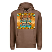 Chestnut Flannes Hayrides Sweaters Bonfires Premium Hoodie - Artiststas