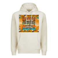 Oatmeal Heather Flannes Hayrides Sweaters Bonfires Premium Hoodie - Artiststas