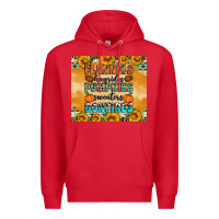 Red Flannes Hayrides Sweaters Bonfires Premium Hoodie - Artiststas