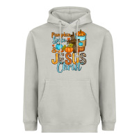 Moon Dust Pumpkin spice and Jesus Christ Heavyweight Hoodie - RanaPortraitStore