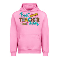 Fuchsia Pink best teacher ever Urban Hoodie - BundleAndBundleShop