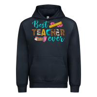 Navy best teacher ever Urban Hoodie - BundleAndBundleShop