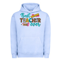 Pigment Grape Ice best teacher ever Urban Hoodie - BundleAndBundleShop