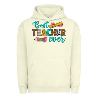 Pigment Pistachio best teacher ever Urban Hoodie - BundleAndBundleShop