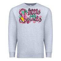 Heather Grey little miss 1st grade Premium Sweatshirt - Zillion Design Studio