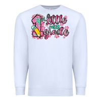 White little miss 1st grade Premium Sweatshirt - Zillion Design Studio