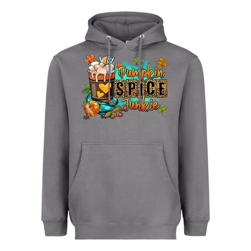 Pumpkin Spice Junkie Heavyweight Hoodie by RanaPortraitStore | Teevron