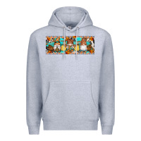 Heather Grey Fall Gnomes Premium Hoodie - Artiststas