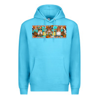 Ocean Blue Fall Gnomes Premium Hoodie - Artiststas