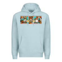 Blue Mist Fall Gnomes Premium Hoodie - Artiststas