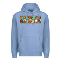 Colony Blue Fall Gnomes Premium Hoodie - Artiststas