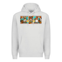 Dove Grey Fall Gnomes Premium Hoodie - Artiststas