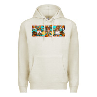 Oatmeal Heather Fall Gnomes Premium Hoodie - Artiststas