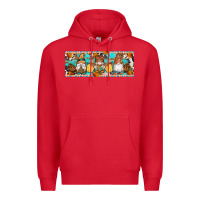 Red Fall Gnomes Premium Hoodie - Artiststas