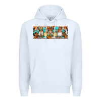 White Fall Gnomes Premium Hoodie - Artiststas