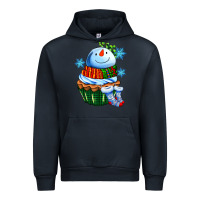 Navy snowman cupcake Urban Hoodie - AdoDesignShop