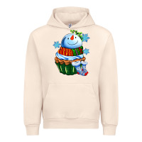 Sandshell snowman cupcake Urban Hoodie - AdoDesignShop