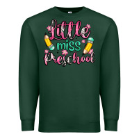 Sports Green little miss preschool Premium Sweatshirt - Zillion Design Studio