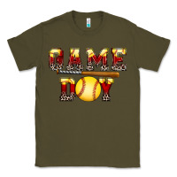 Army Green game day softball Classic Tee - FaDigitalArtStudio
