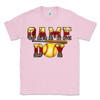 Bubblegum Pink game day softball Classic Tee - FaDigitalArtStudio