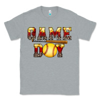 Heather Grey game day softball Classic Tee - FaDigitalArtStudio