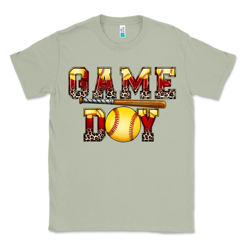 Game Day Softball Classic Tee by FaDigitalArtStudio | Teevron
