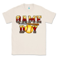 Natural game day softball Classic Tee - FaDigitalArtStudio