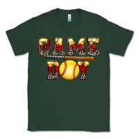 Sports Green game day softball Classic Tee - FaDigitalArtStudio