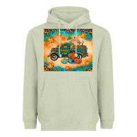 Matcha Pumpkin farm Heavyweight Hoodie - RanaPortraitStore