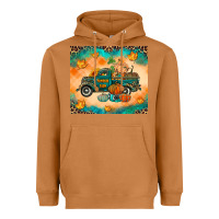 Meerkat Pumpkin farm Heavyweight Hoodie - RanaPortraitStore