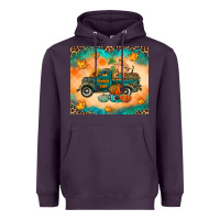 Plum Pumpkin farm Heavyweight Hoodie - RanaPortraitStore