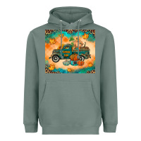 Sage Pumpkin farm Heavyweight Hoodie - RanaPortraitStore