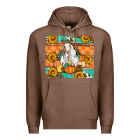 Chestnut Goat family fall pumpkins gemstone Premium Hoodie - Artiststas
