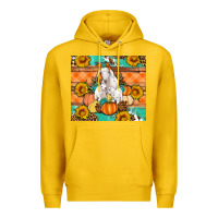Lemon Goat family fall pumpkins gemstone Premium Hoodie - Artiststas