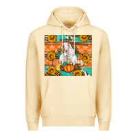 Pina Colada Goat family fall pumpkins gemstone Premium Hoodie - Artiststas