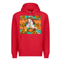 Red Goat family fall pumpkins gemstone Premium Hoodie - Artiststas