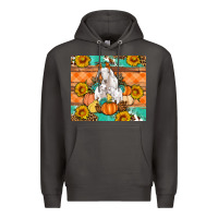 Smoke Goat family fall pumpkins gemstone Premium Hoodie - Artiststas