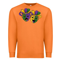 Carrot mardi gras mask Premium Sweatshirt - RanaPortraitStore