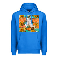 True Royal Goat family fall pumpkins gemstone Premium Hoodie - Artiststas