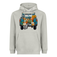 Moon Dust Fall Pumpkin Farm Truck Heavyweight Hoodie - RanaPortraitStore