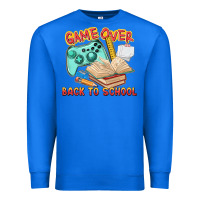 True Royal game over back to school Premium Sweatshirt - texasbilliewilder